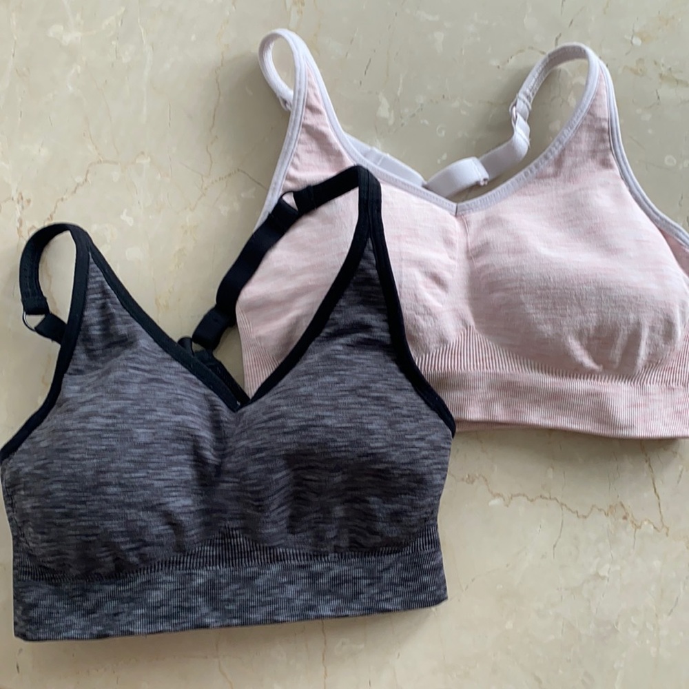 Old Navy Sports Bra set of two Go Dry